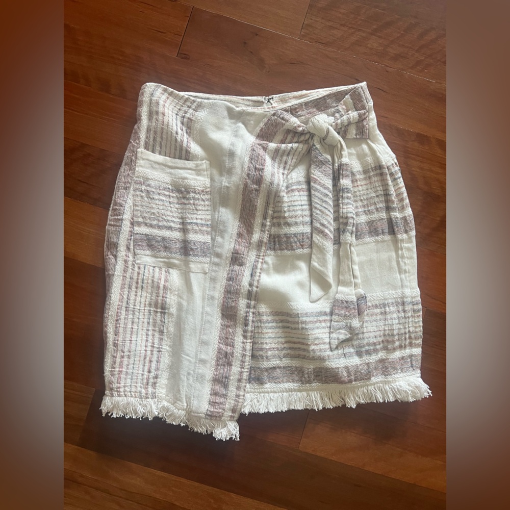 Anthropologie holding horses Avery wrap skirt